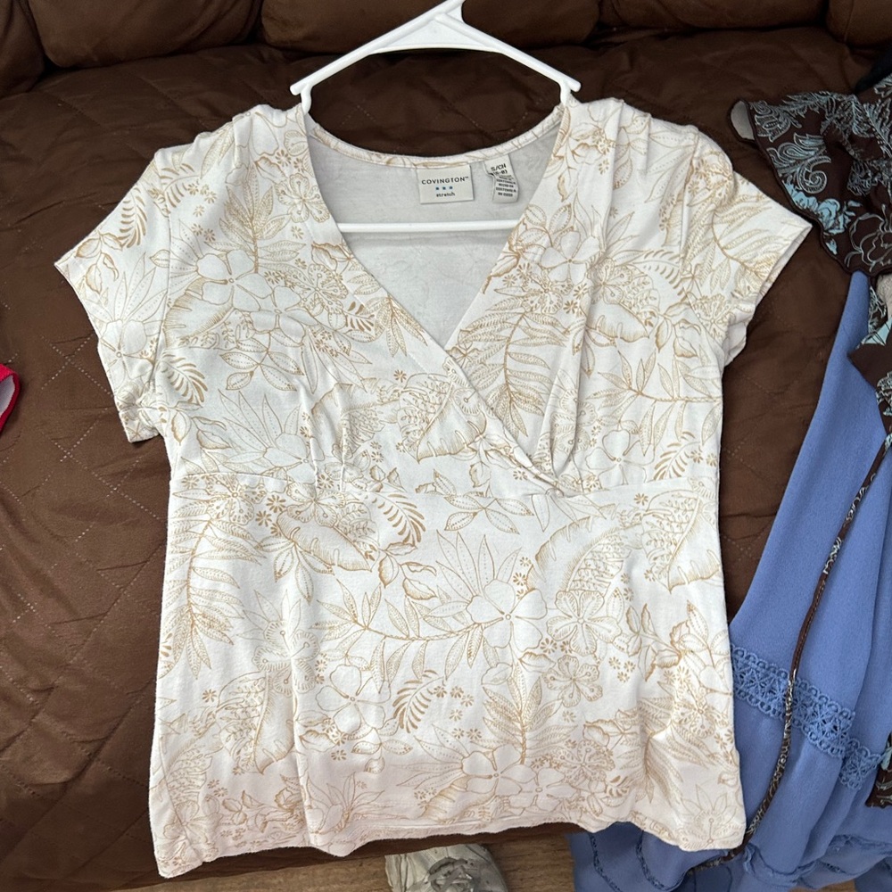 Covington baby doll top
